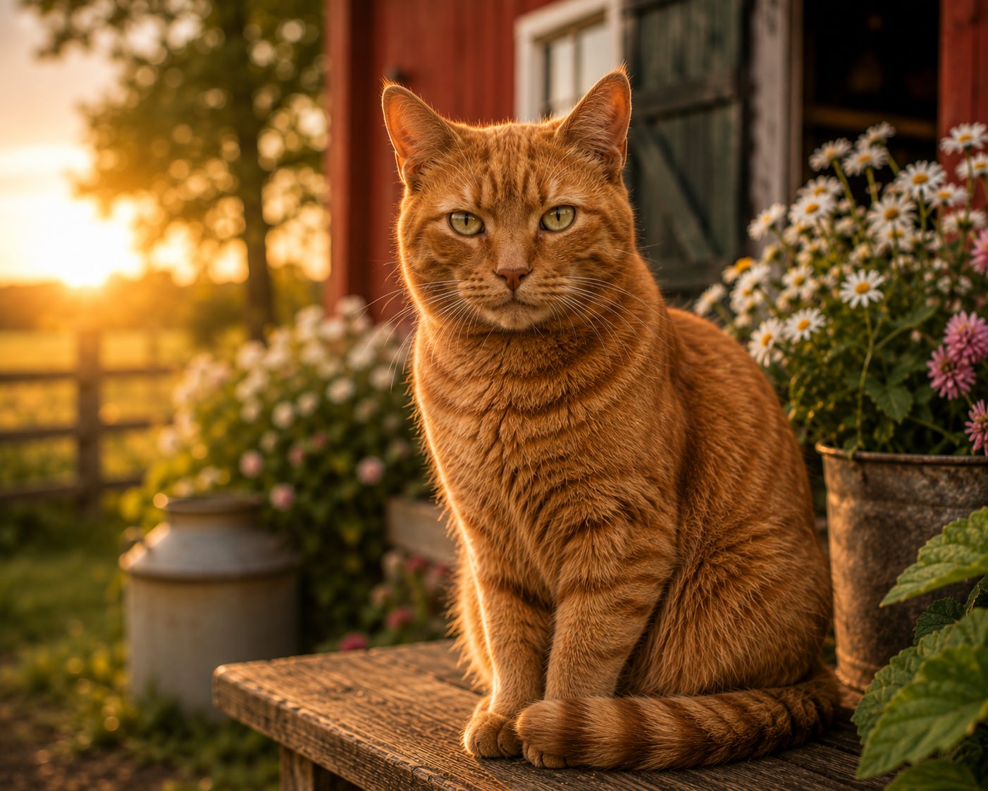 Gordon, den røde gårdkat