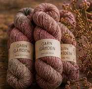 Nøgle varmt brunt alpacagarn